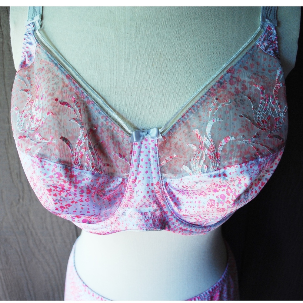 NWOT Elomi Cassandra 36FF Bra Free Matching Panty